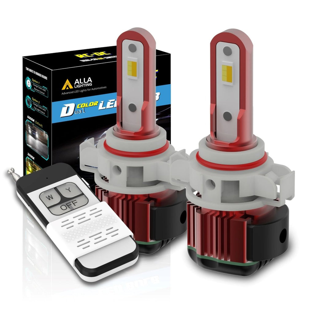 Ps24w Led PS24W 5201 5202 LED Switchback Fog Lights Bulb, White/Yellow