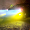 PSX24W 12276 LED Fog Lights Bulbs 12V 2504, 6K White/3K Yellow/Red/8K Blue