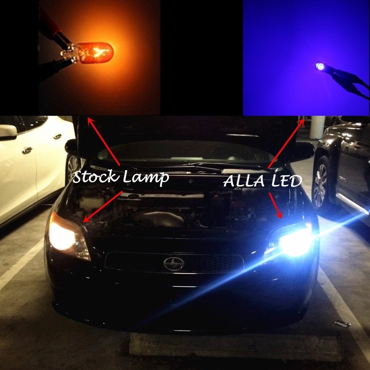 20-Pack AUXITO T10 168 194 LED Bulbs - 6000K White Interior, License Plate, Marker Lights - View #2