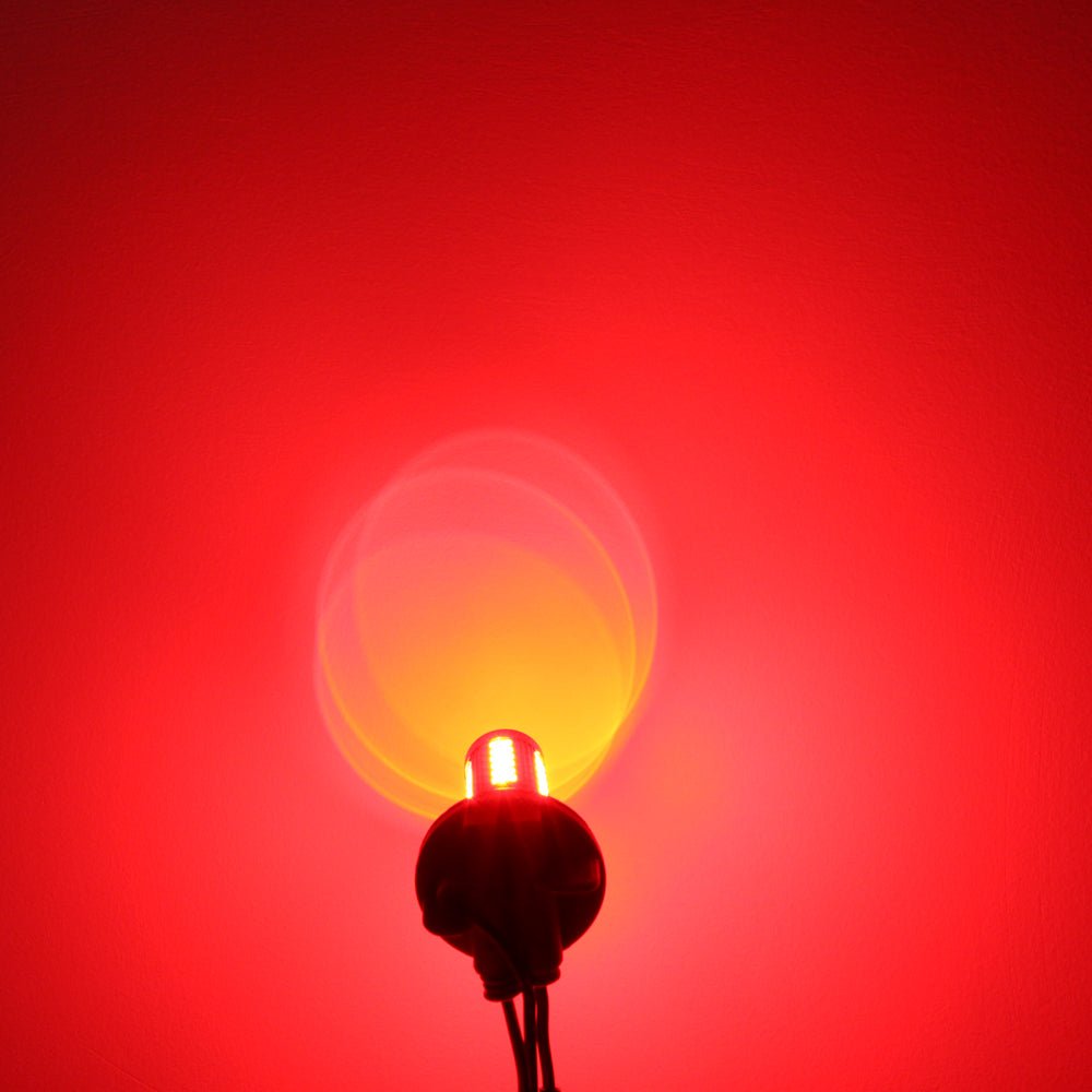 red light bulb room