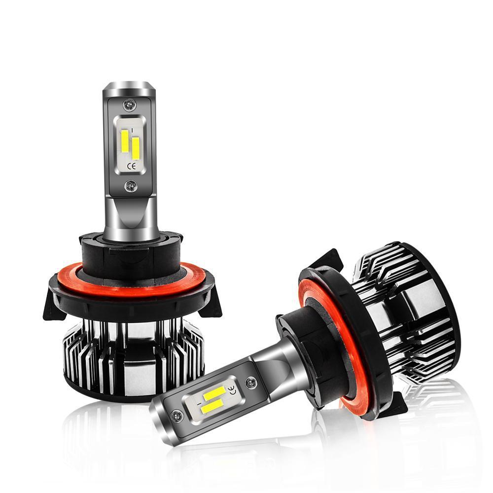 TS-CR H13 9008 LED Bulbs for Cars, Trucks, 6000K Xenon White -Alla Lighting