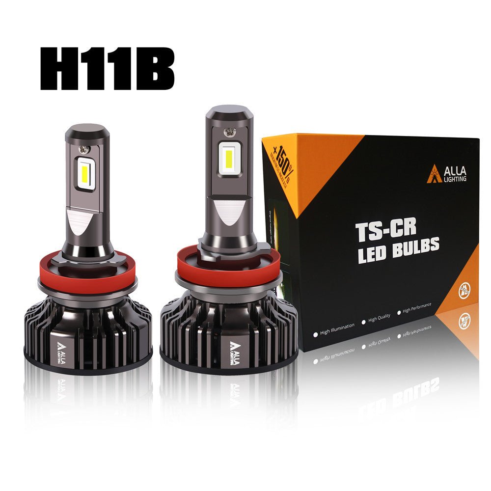 2-Pack H11B LED Headlight Bulbs - Low Beam Replacement For Kia, Hyundai, And More