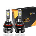 TS-CR HB5 9007 LED Headlights Bulbs for Cars, Trucks, 6000K Xenon White