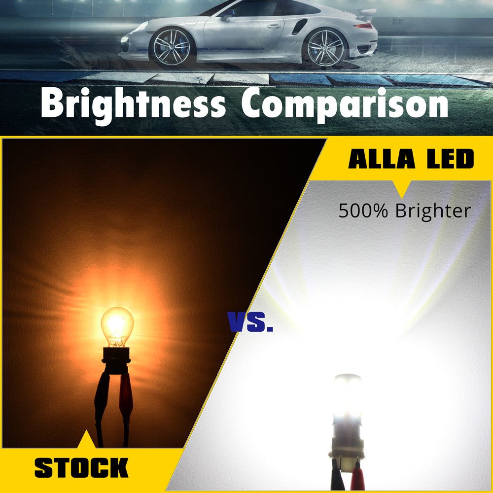 WT21W LED Back-Up Reverse Lights Bulbs for 2020~22 Ford F150 F250 F350 -Alla Lighting