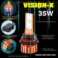 X-HL Vision HB5 9007 LED Forward Lightings Bulbs, Dual High Beam and Low Beam