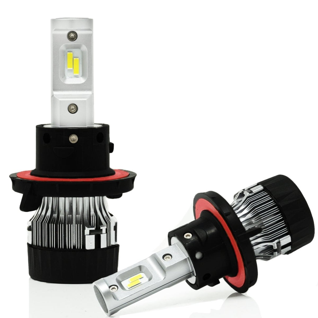 thumbnail image 2 of 4-Sides 9008 H13 LED Headlight Bulbs, 6500K 6000 Lumens, Conversion Kit High/Low Beam 2 of 6